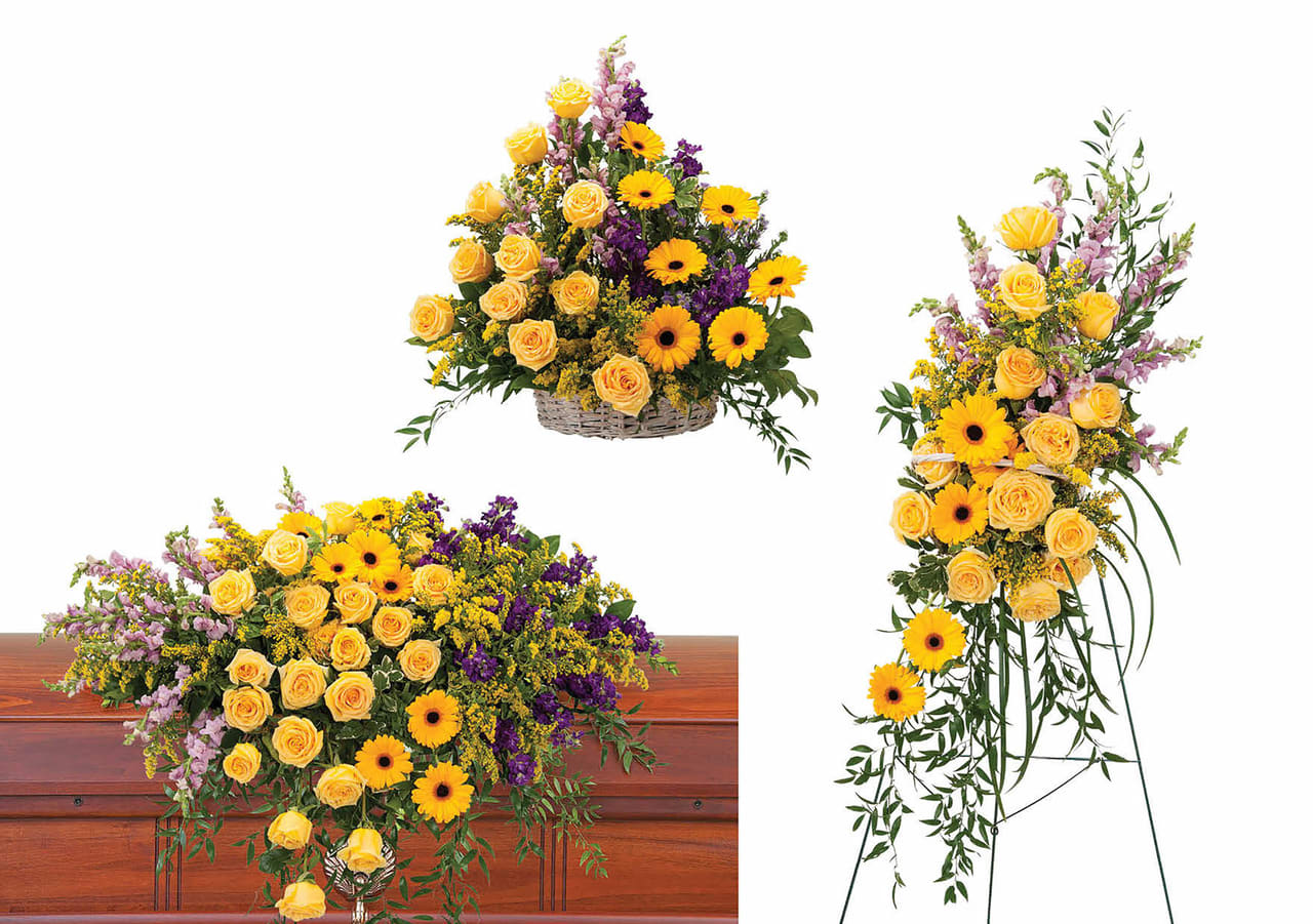 Fondest Memories Trio Flower Bouquet