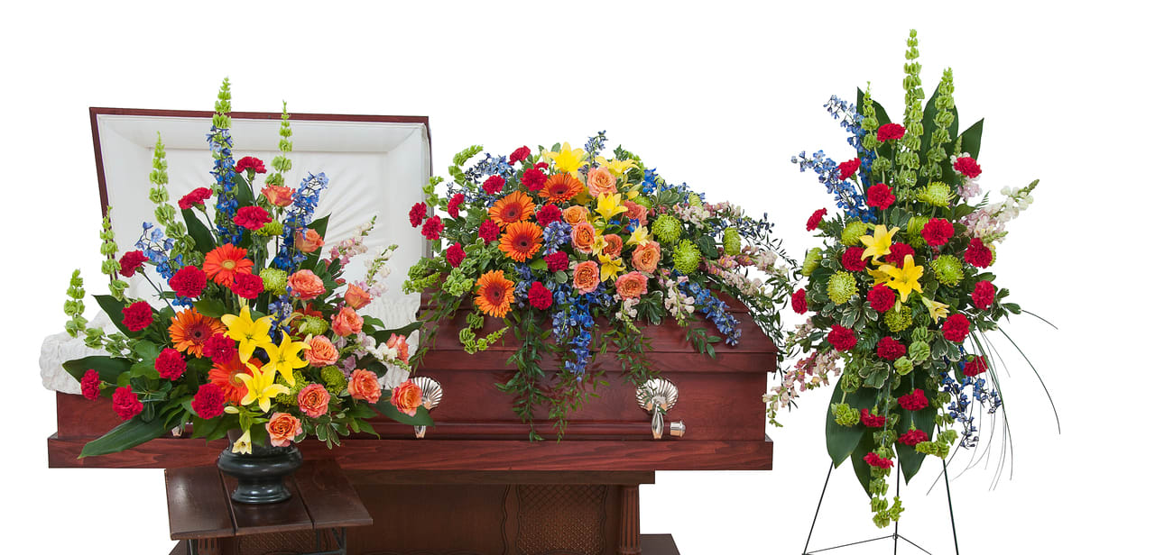 Treasured Memories Trio Flower Bouquet