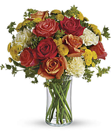 Citrus Kissed Flower Bouquet