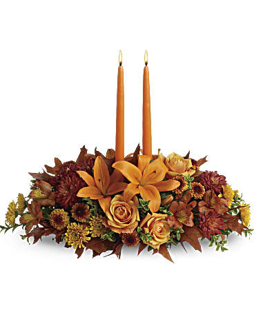 Family Gathering Centerpiece Flower Bouquet