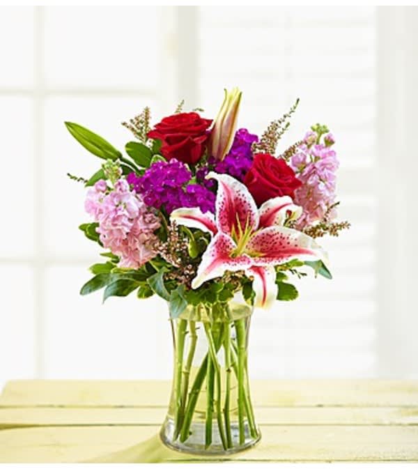 Exquisite Purple Beauty Flower Bouquet