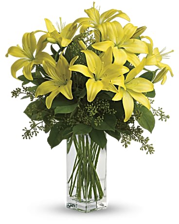 Lily Sunshine Flower Bouquet
