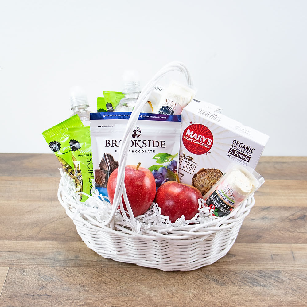 Health Nut Basket Flower Bouquet