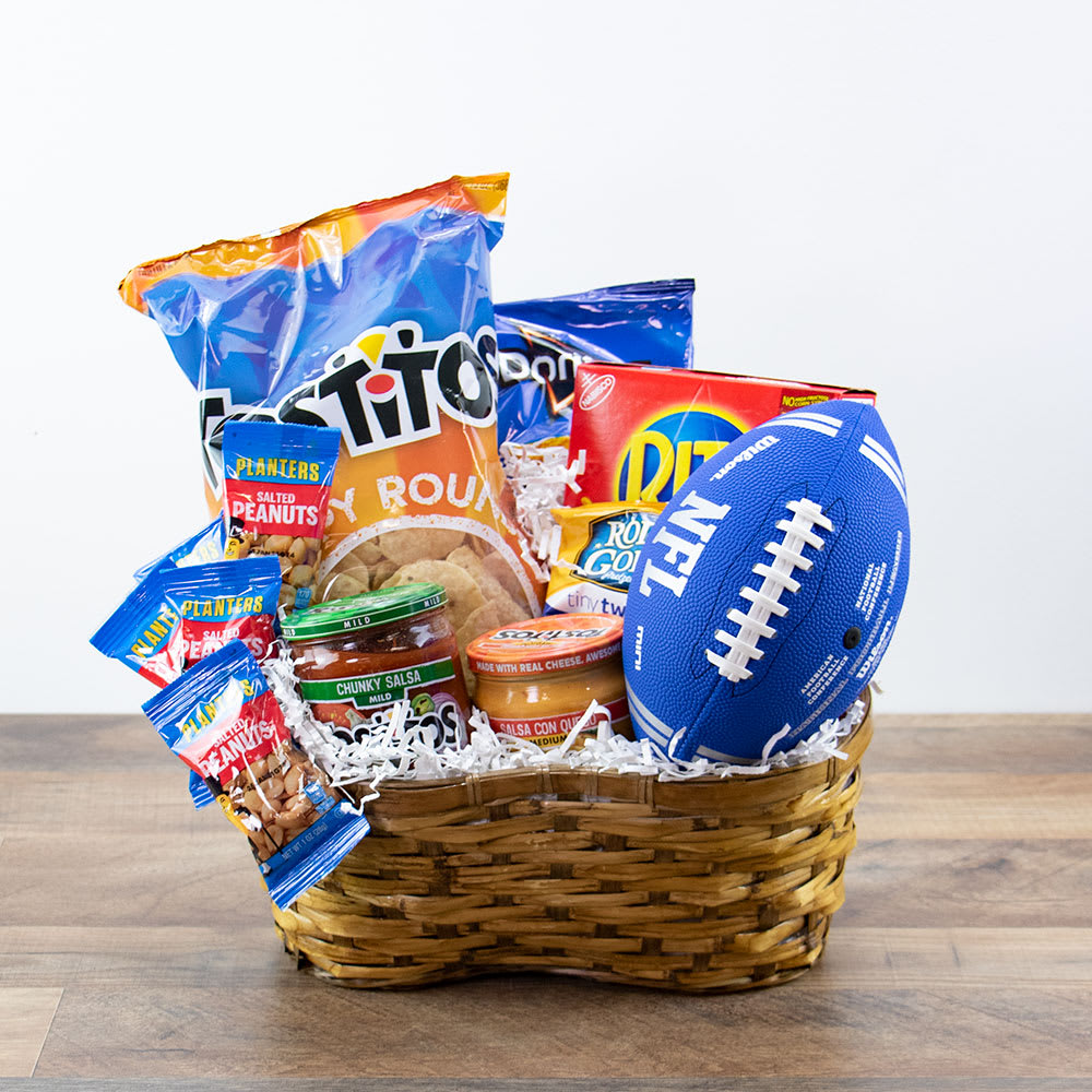 Touchdown Basket Flower Bouquet