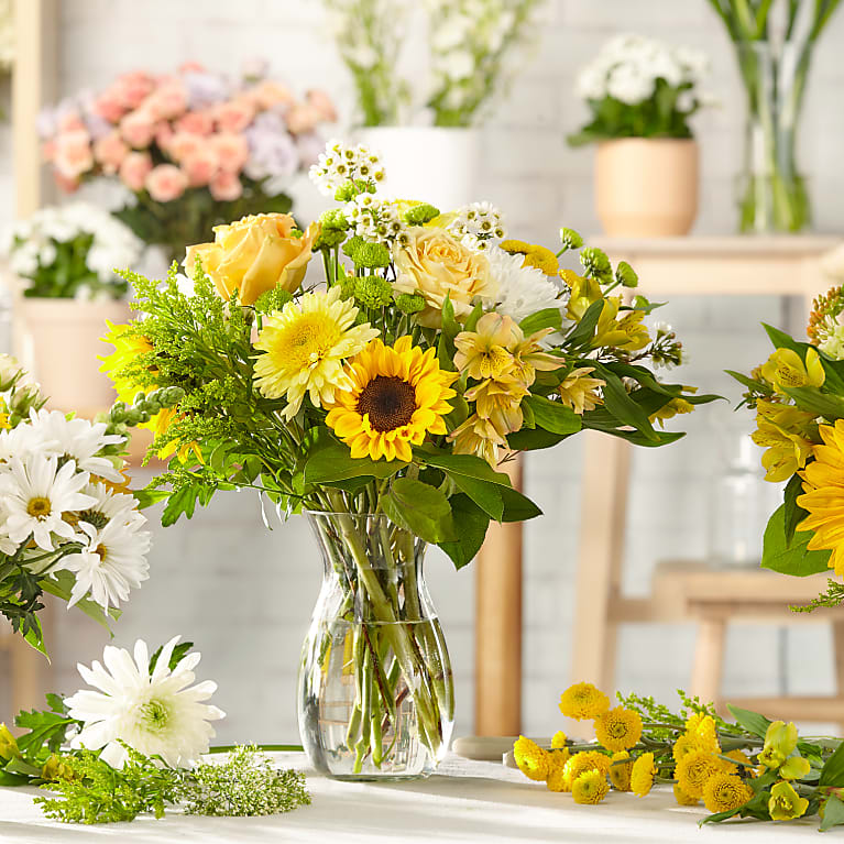 RUSTIC WILDFLOWER – A FLORIST ORIGINAL Flower Bouquet