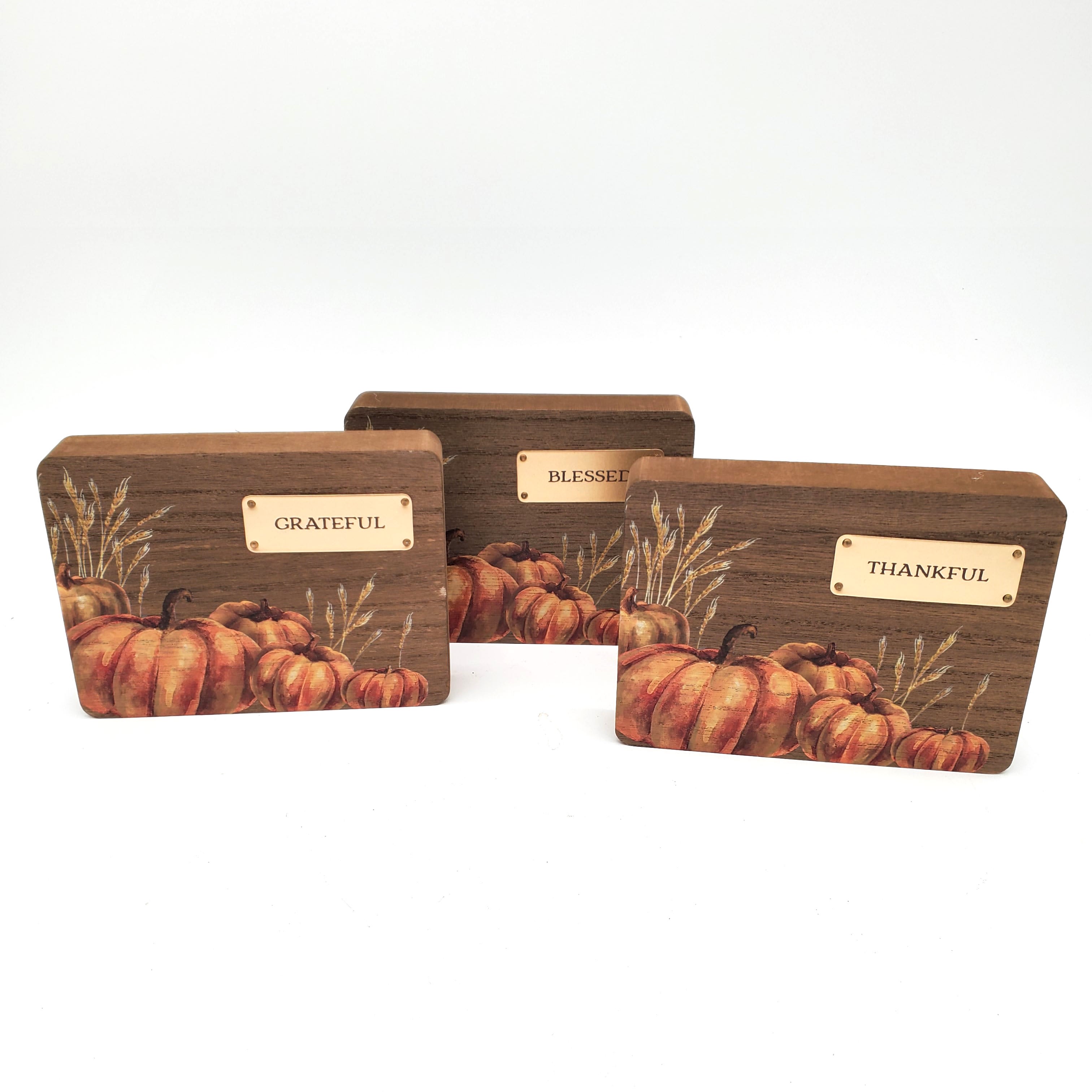 Thankful Wood Plaque