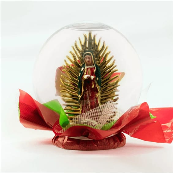 Lady of Guadalupe Rose Globe Flower Bouquet