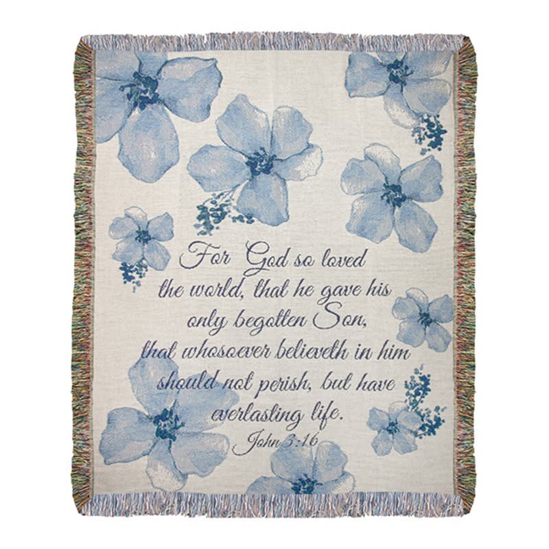 For God so Loved the World Throw
