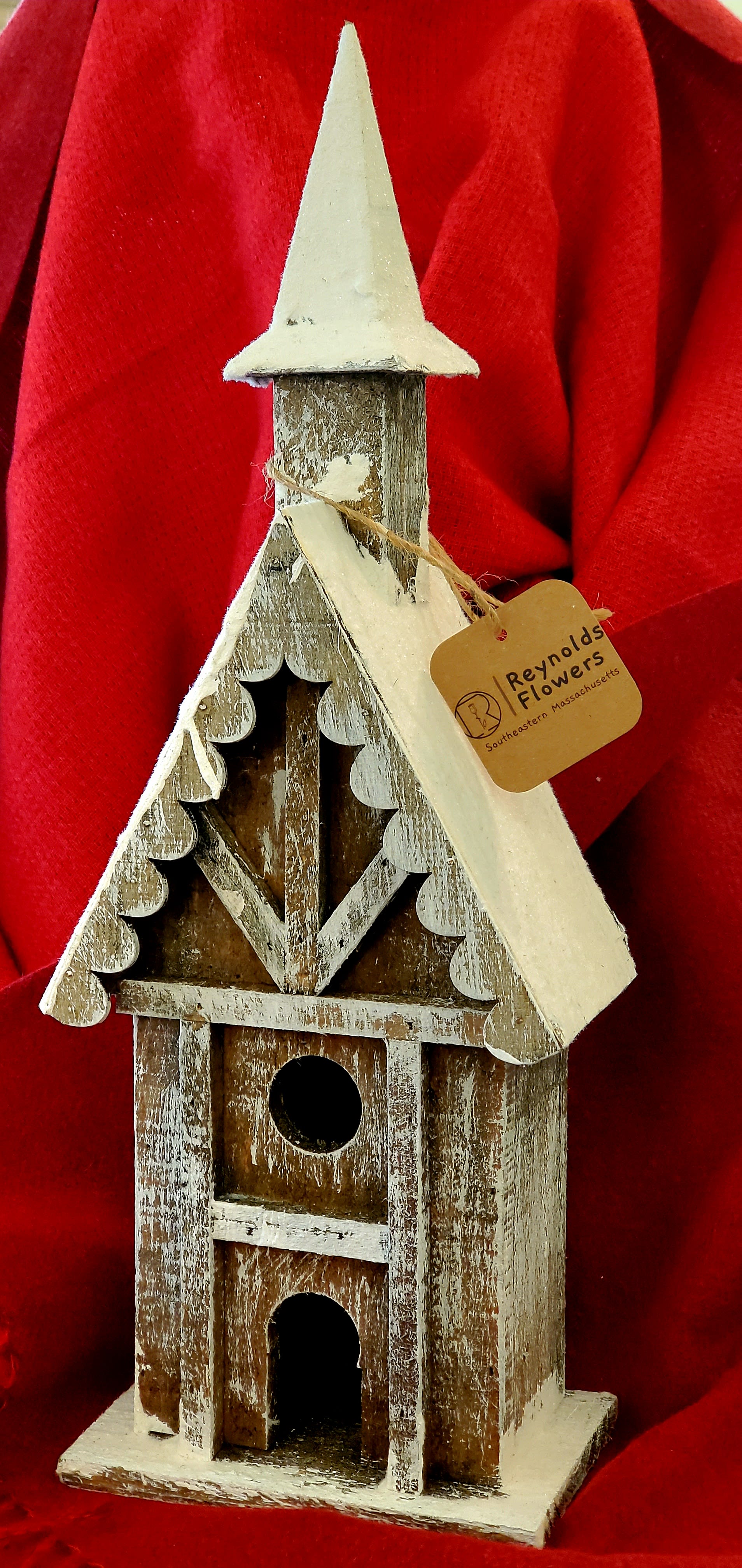 White Birdhouse Church