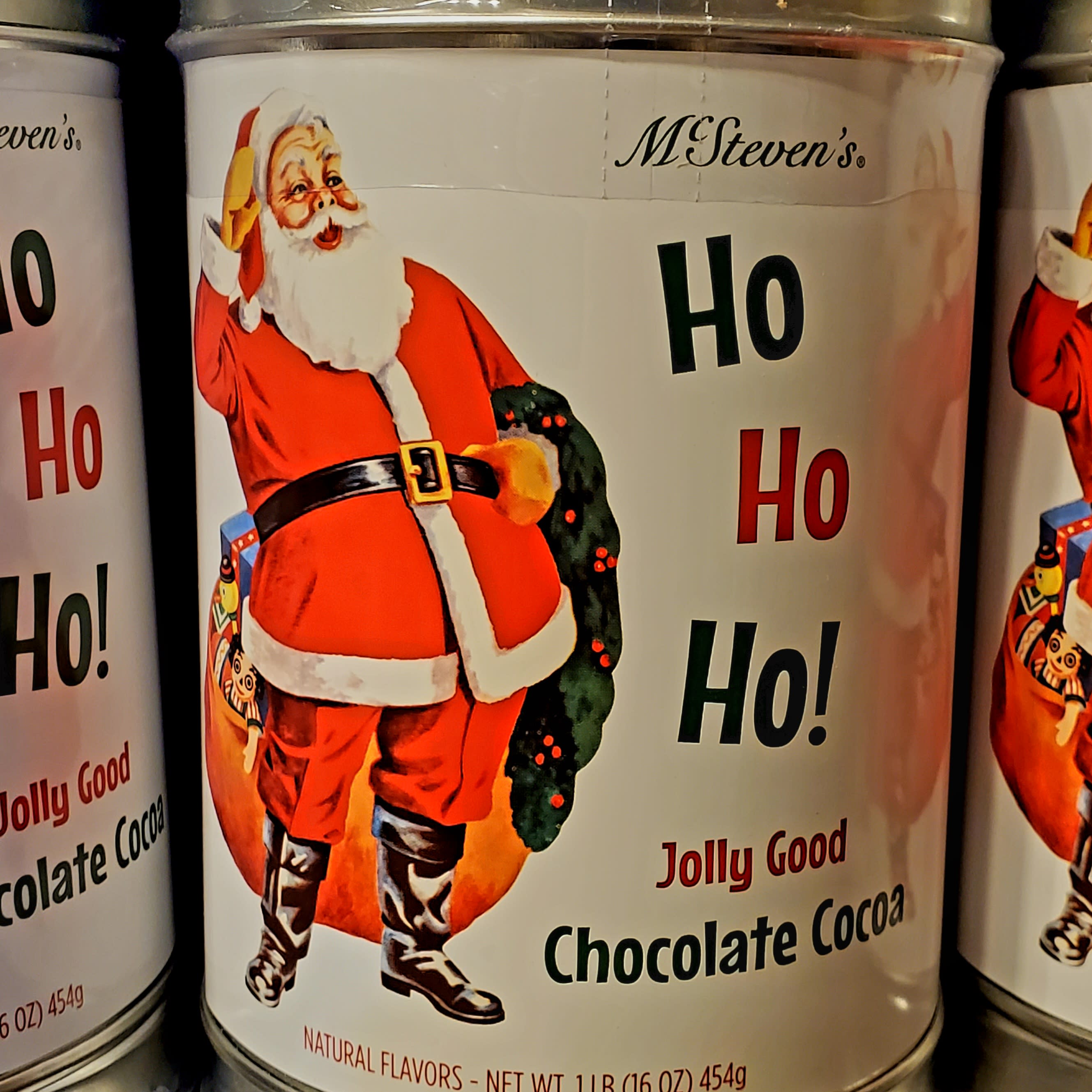 Vintage Santa Ho Ho Ho! Jolly Chocolate