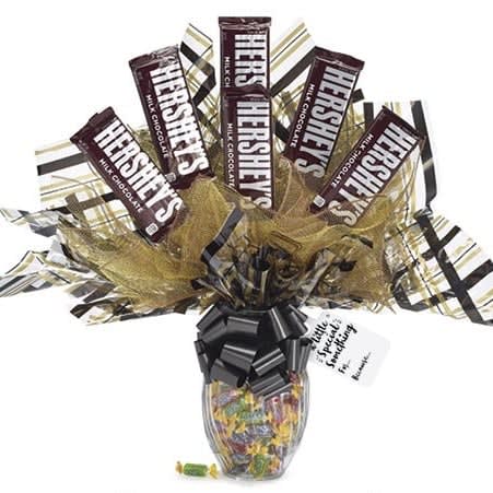 Candy Bouquet in Manly color wrappings Flower Bouquet
