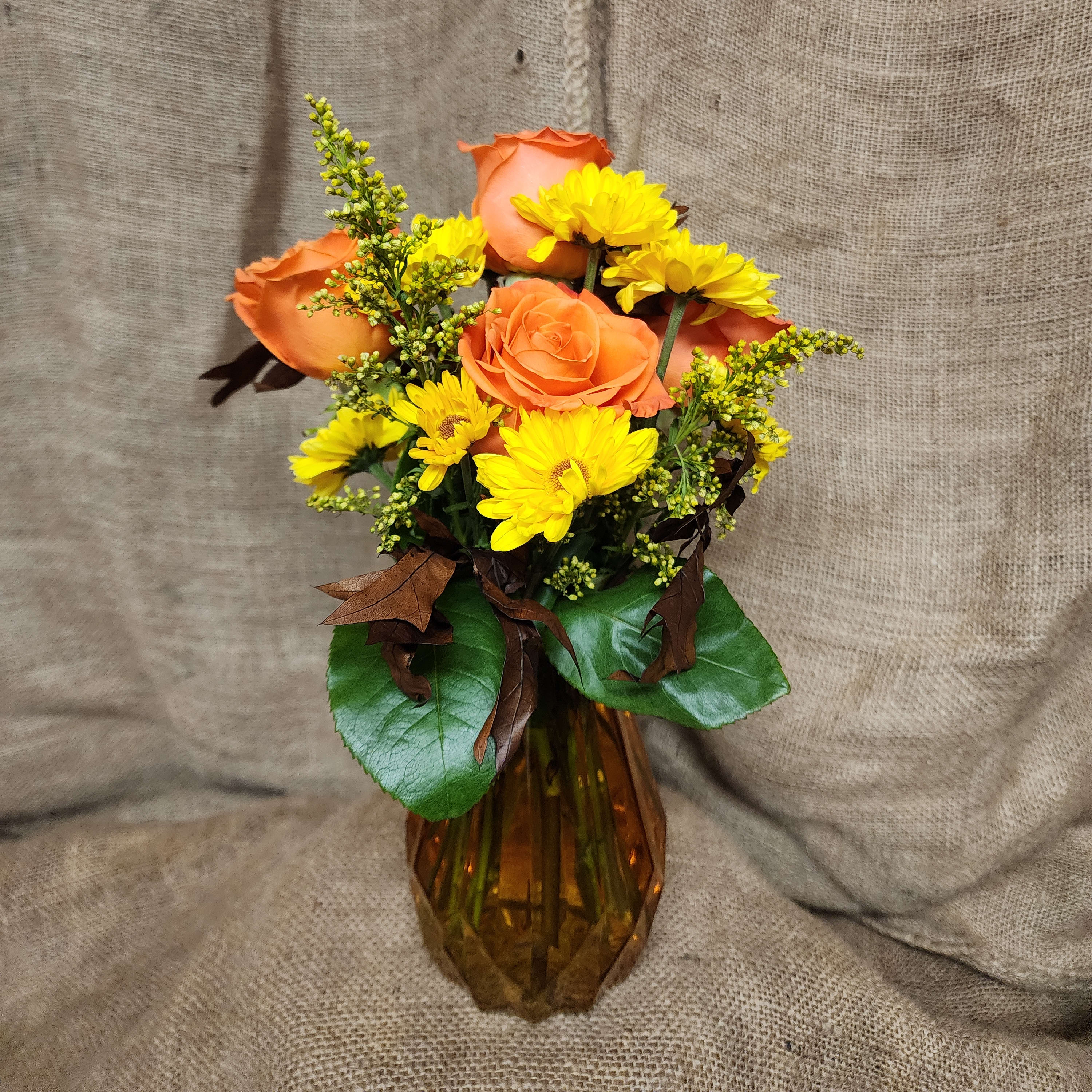 Orange Delight Flower Bouquet