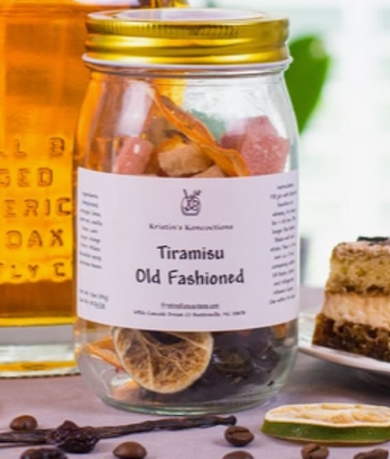 Mason Jar Cocktail Infusion - Tiramisu Old-Fashioned