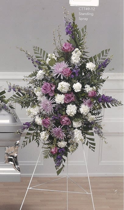 Standing Spray Flower Bouquet
