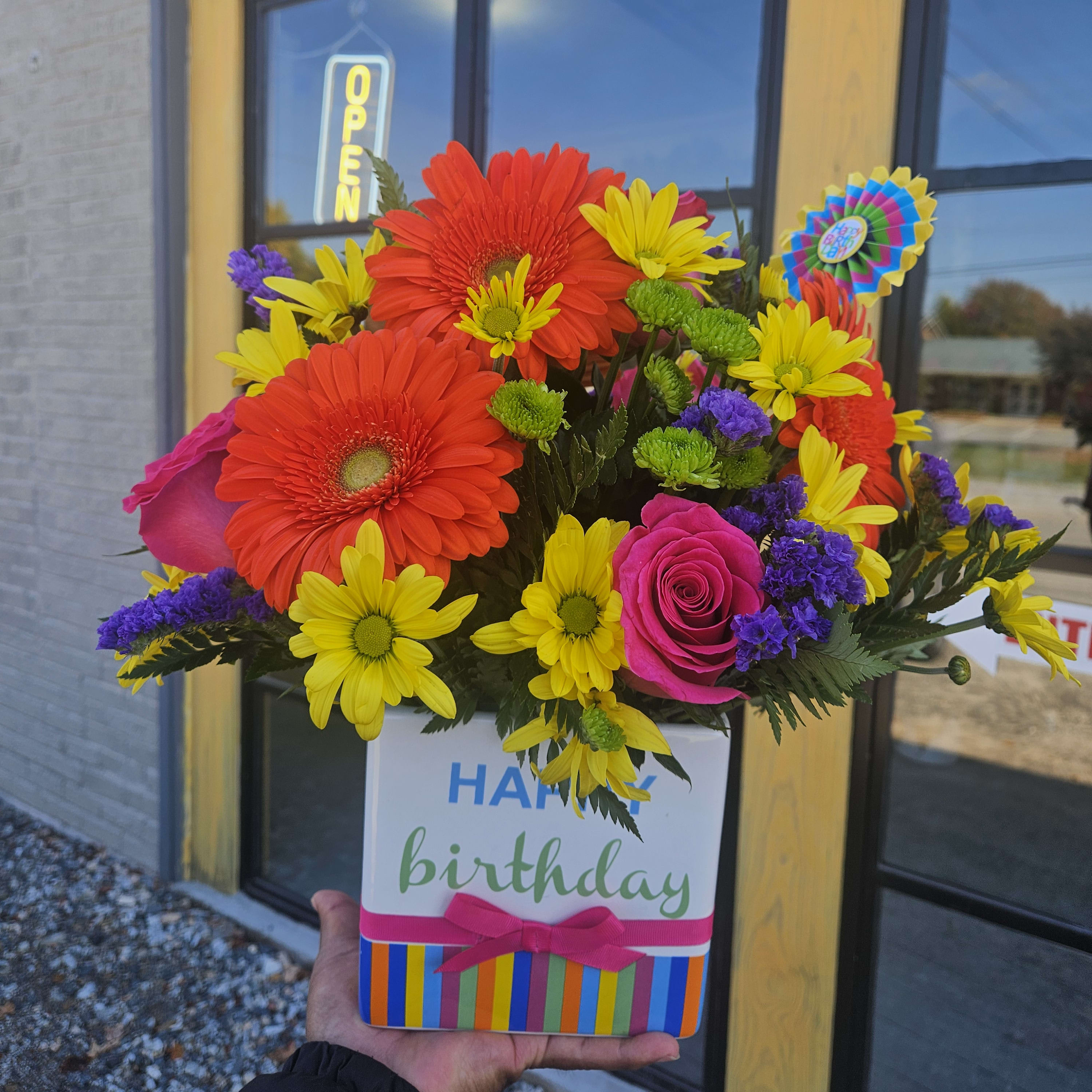 Birthday Brights Bouquet Flower Bouquet