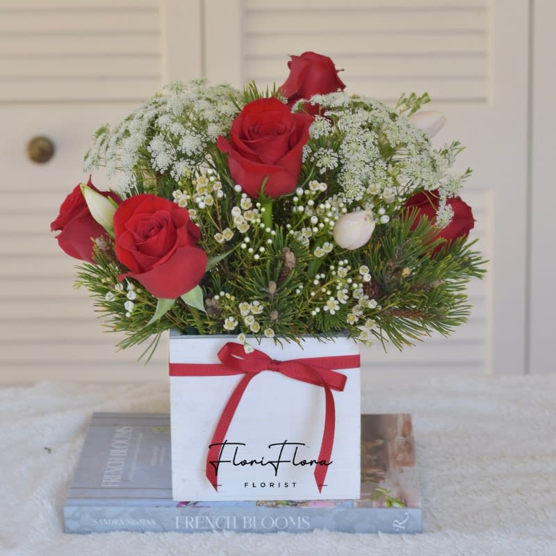 Holiday Sparkle Flower Bouquet