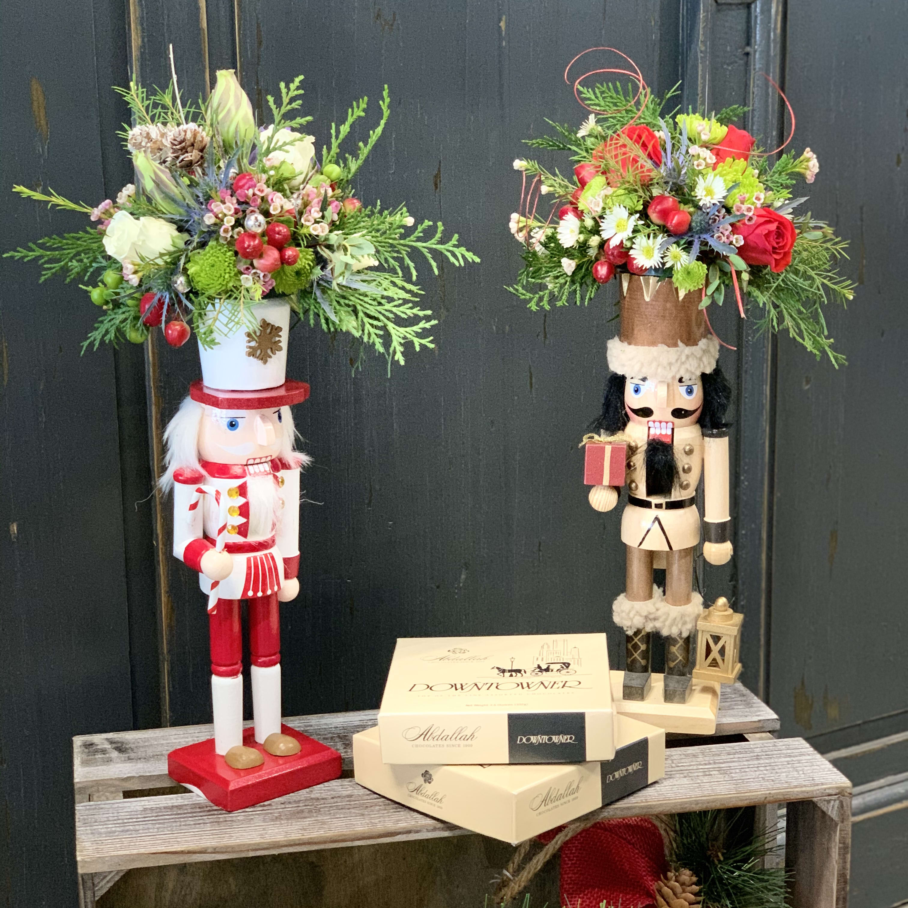 Nutcracker Themed Decor Flower Bouquet