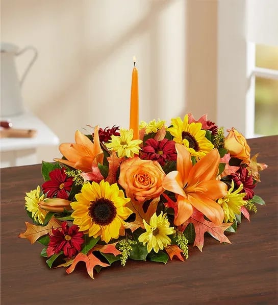 THANKSGIVING BLESSINGS CENTERPIECE Flower Bouquet