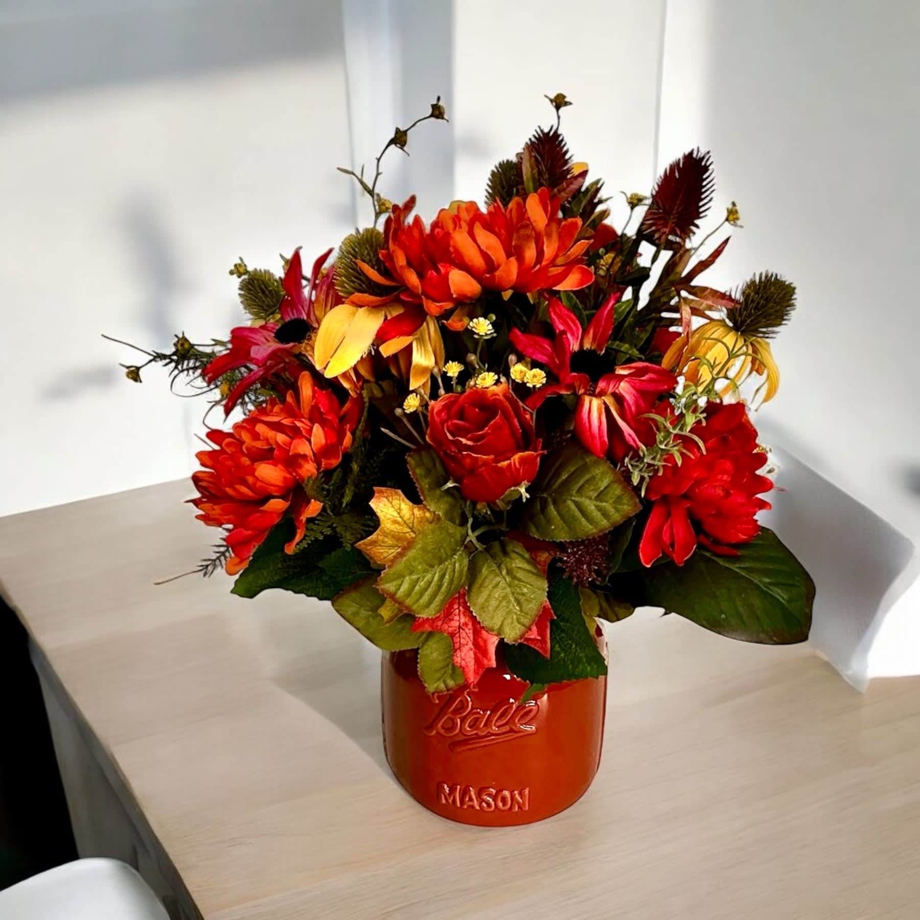 Bountiful Harvest Silk Bouquet Flower Bouquet