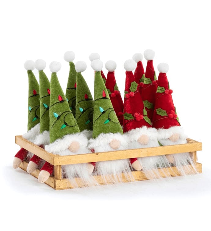 Christmas Hat Gnome Ornament