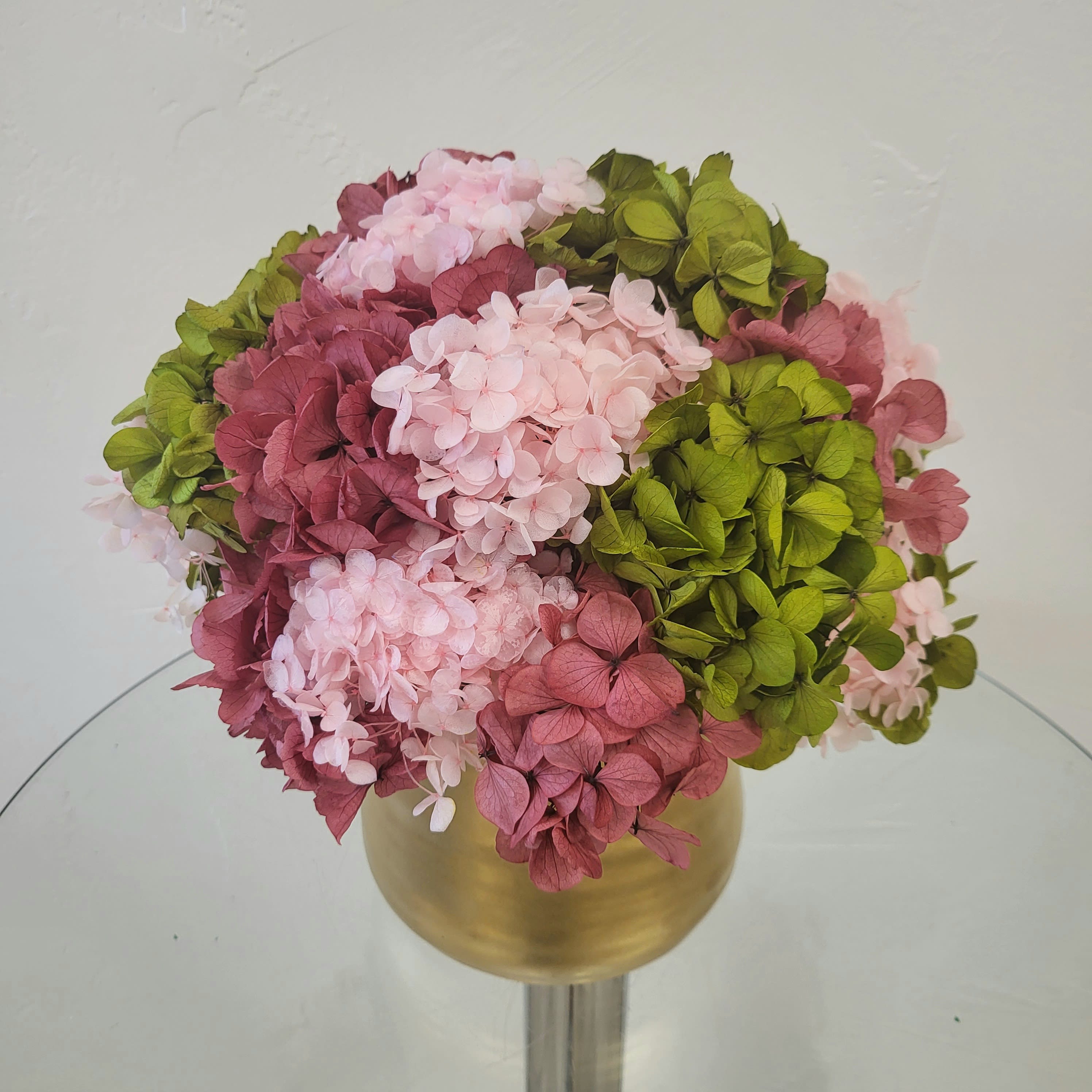 Preserved Hydrangea Flower Bouquet