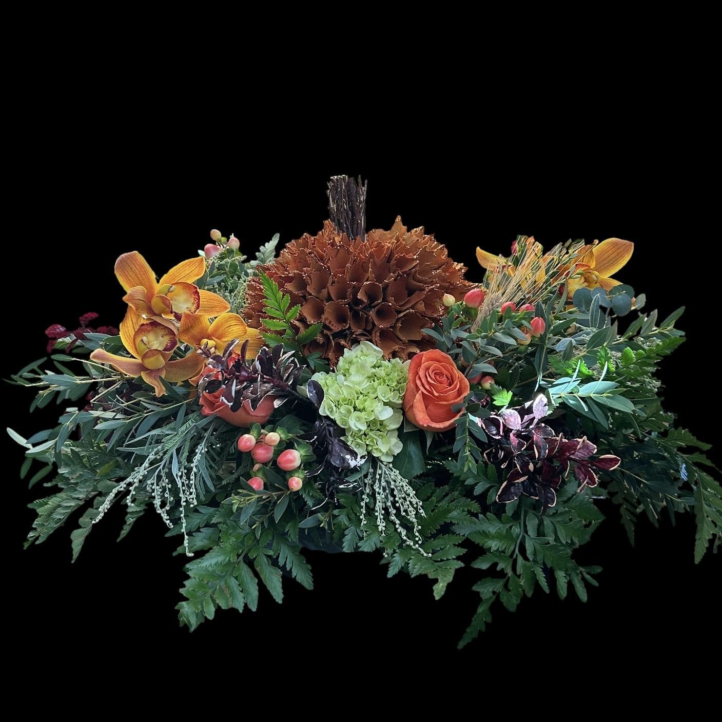 Harvest Pumpkin Centerpiece