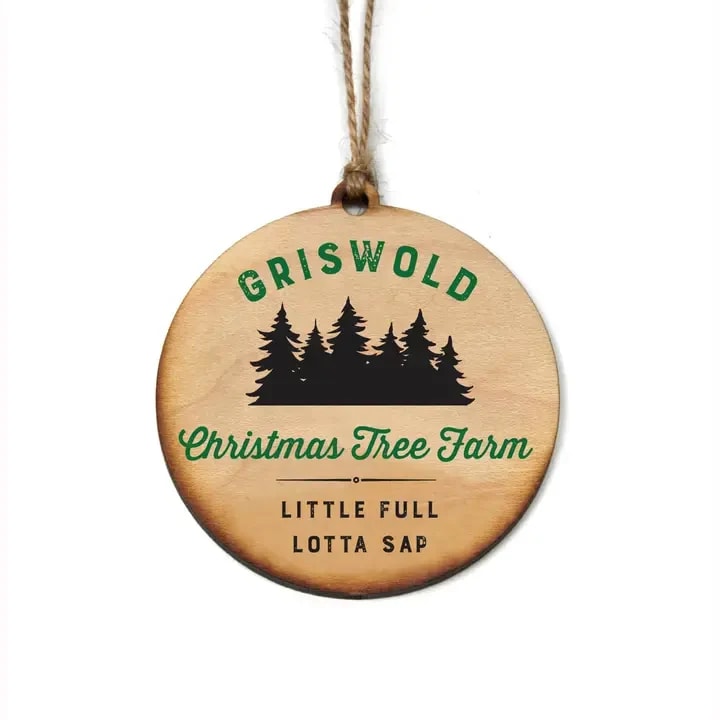 Griswold Christmas Tree Farm Holiday Ornament Flower Bouquet