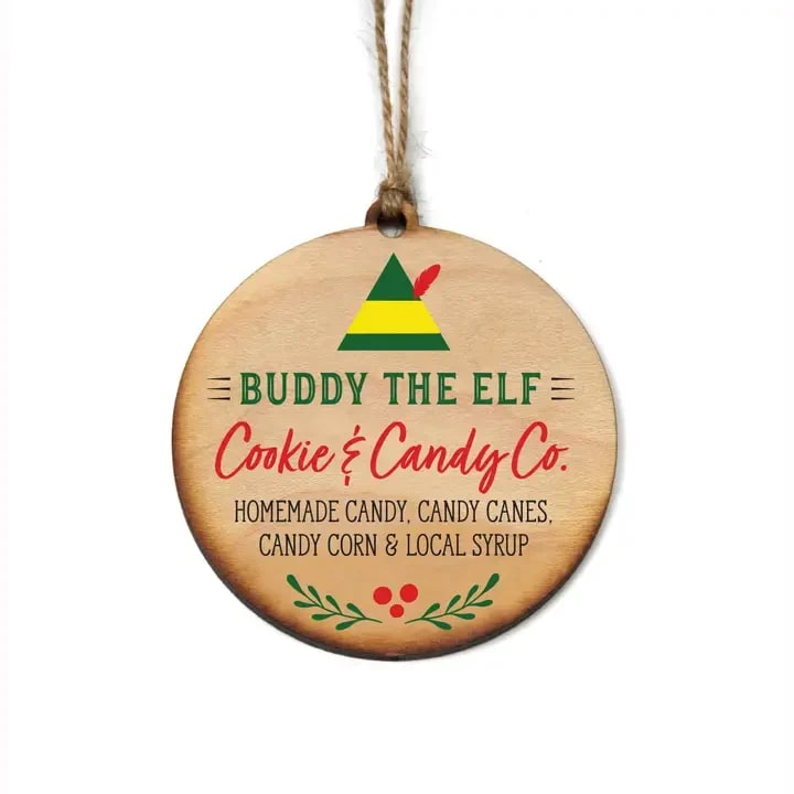 Buddy the Elf Christmas Ornaments