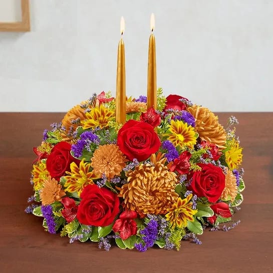 Brilliant Autumn Centerpiece