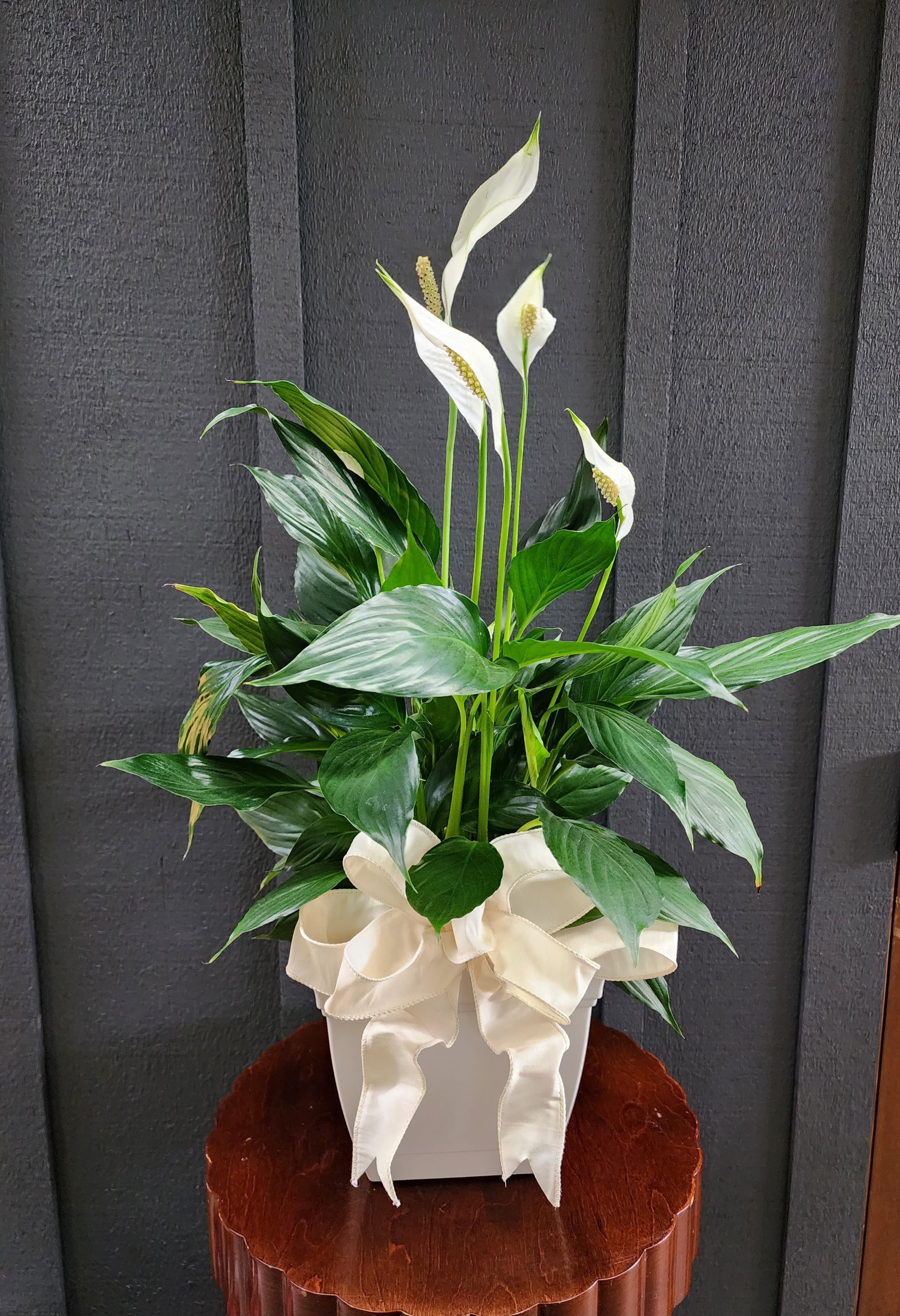 Peace Lily Flower Bouquet