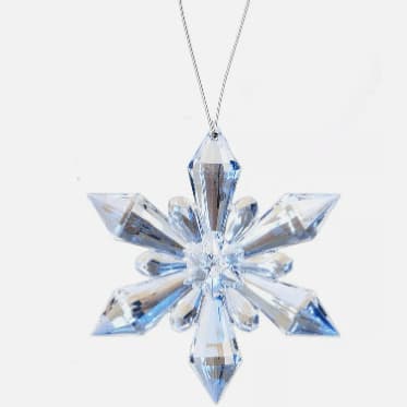 Crystal Expression Acrylic Snowflake Style C