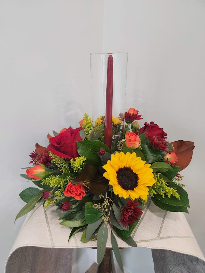 Feature Flame Flower Bouquet