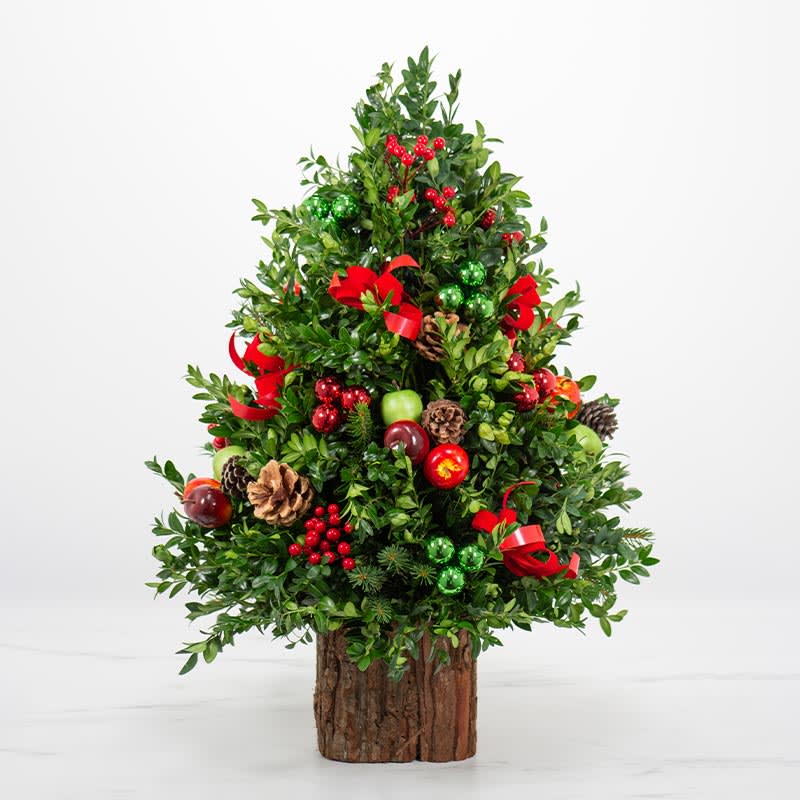 Bright Boxwood Tree Flower Bouquet
