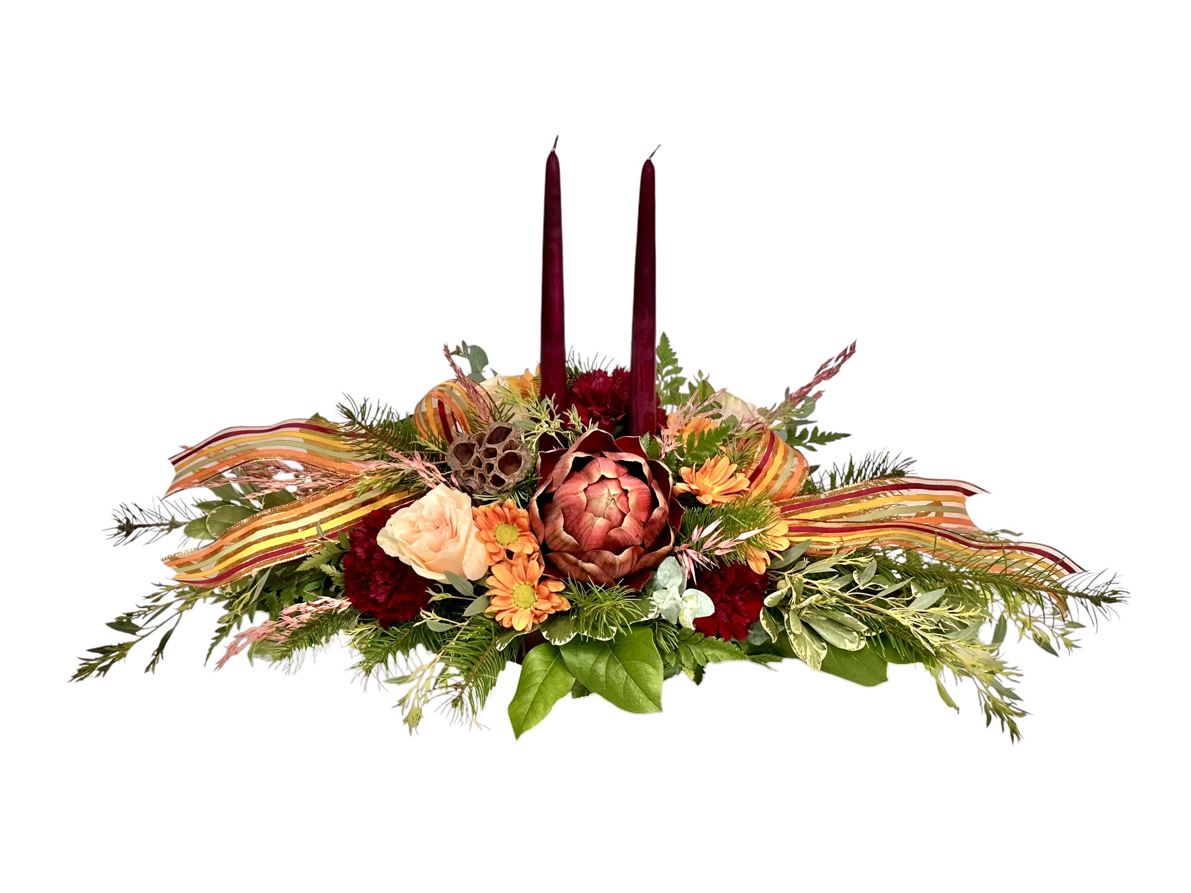 Cozy Harvest Charm Centerpiece