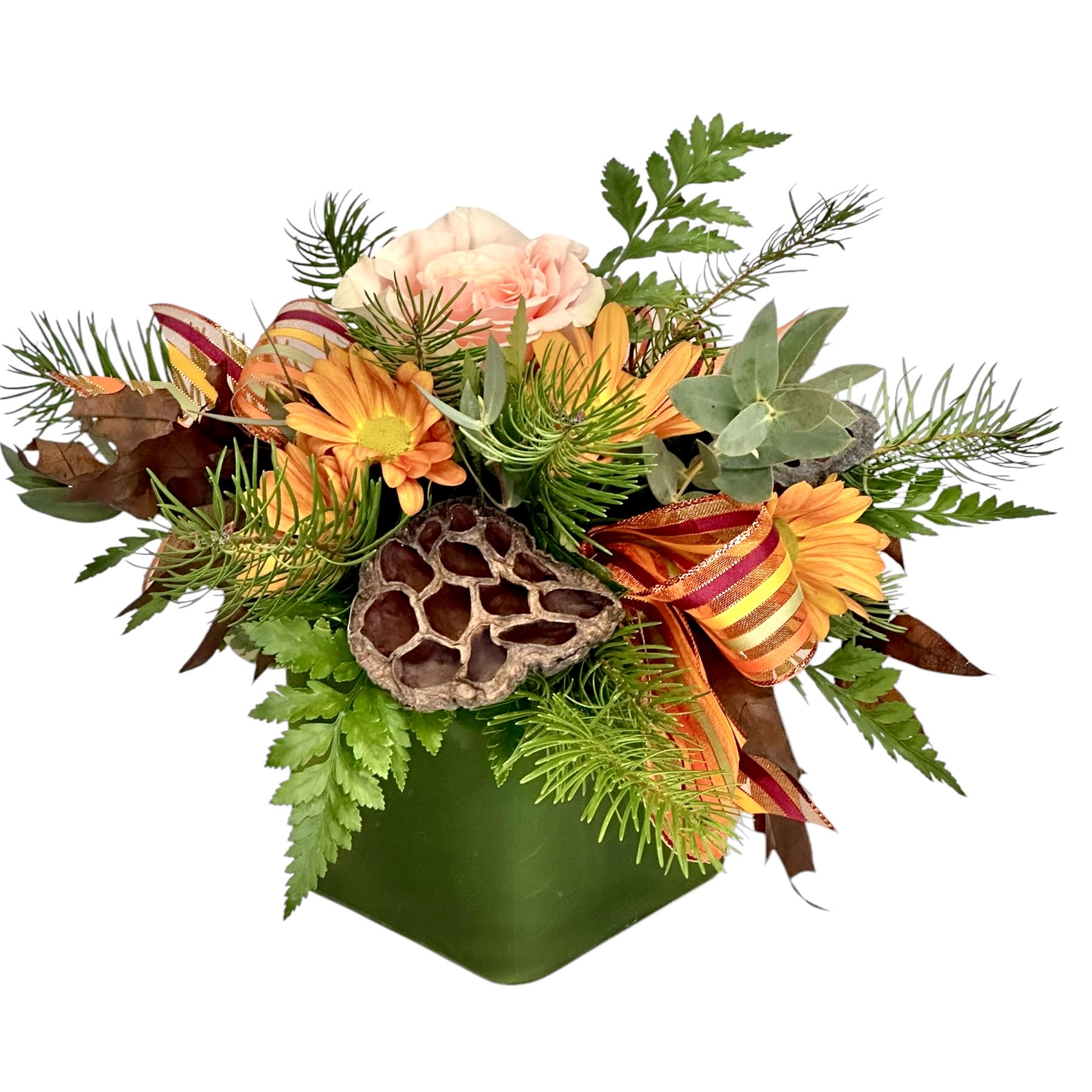 Fall Meadow Cube Bouquet Flower Bouquet