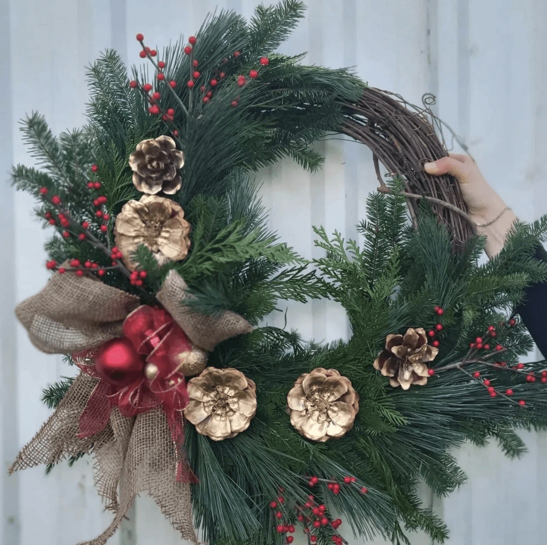 Wreath Workshop Dec 6th 7pm - 9pm
