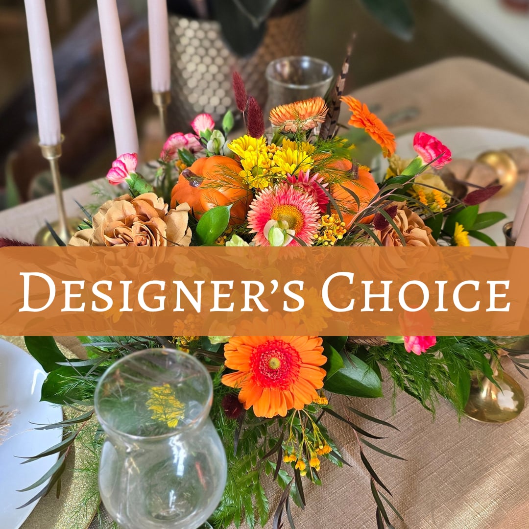 Fall Centerpiece - Designer's Choice Flower Bouquet