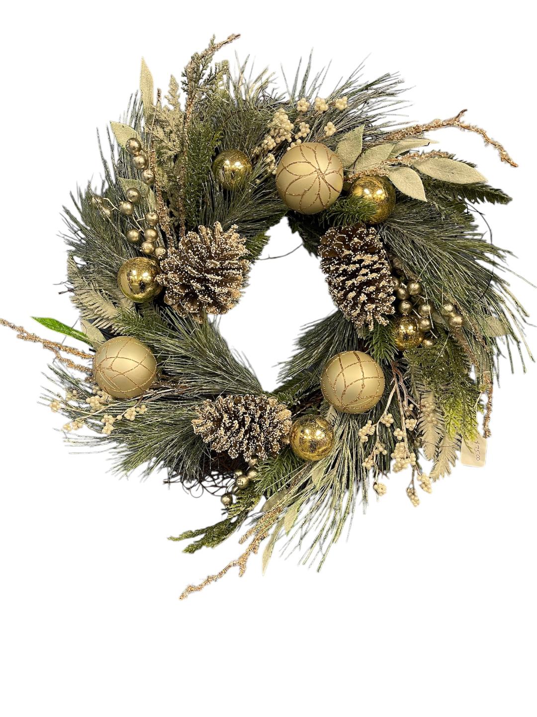 Silk Wreath Flower Bouquet