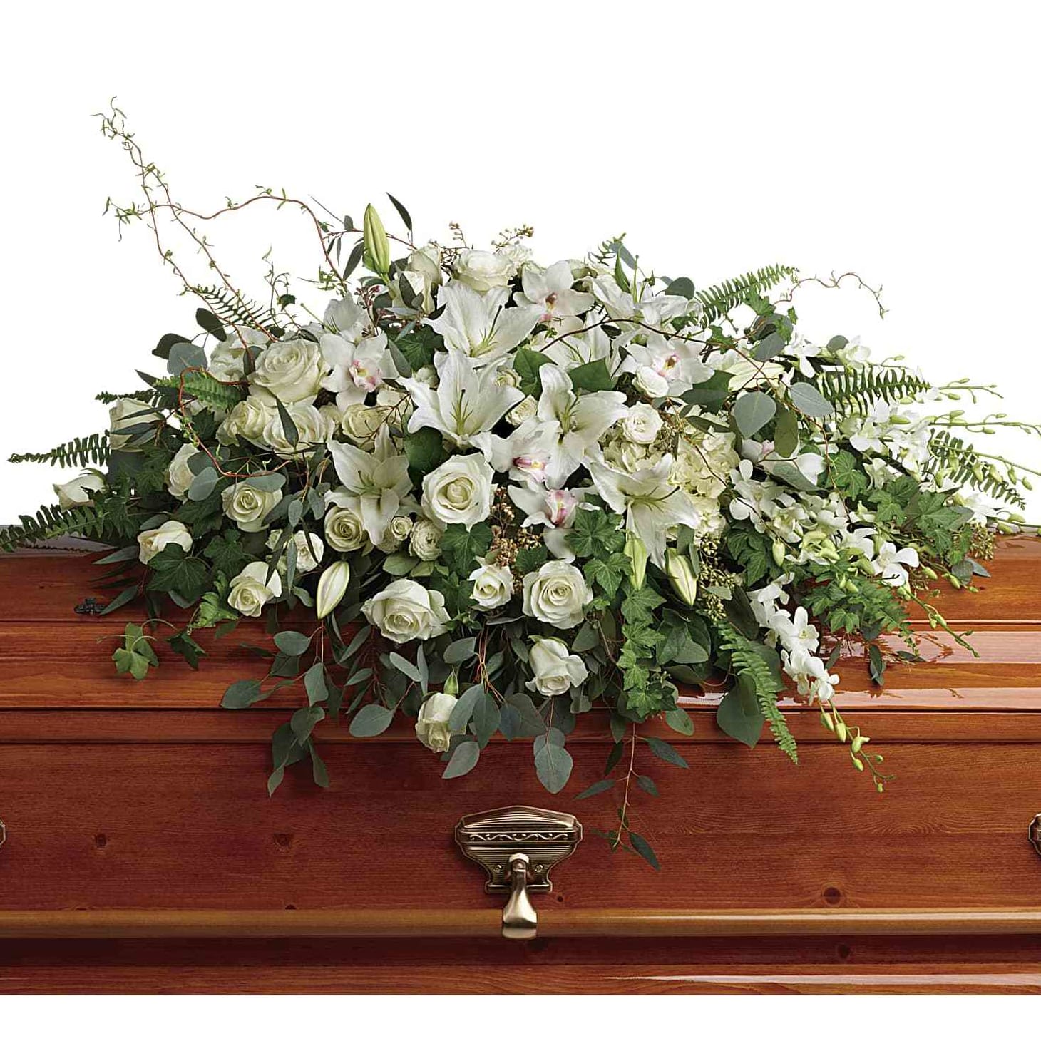 Teleflora's Grandest Glory Casket Spray