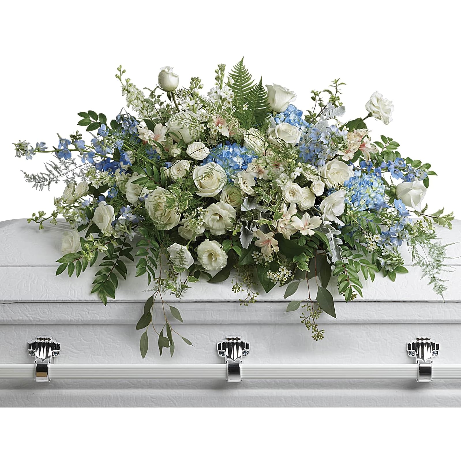 Teleflora's Tender Remembrance Casket Spray