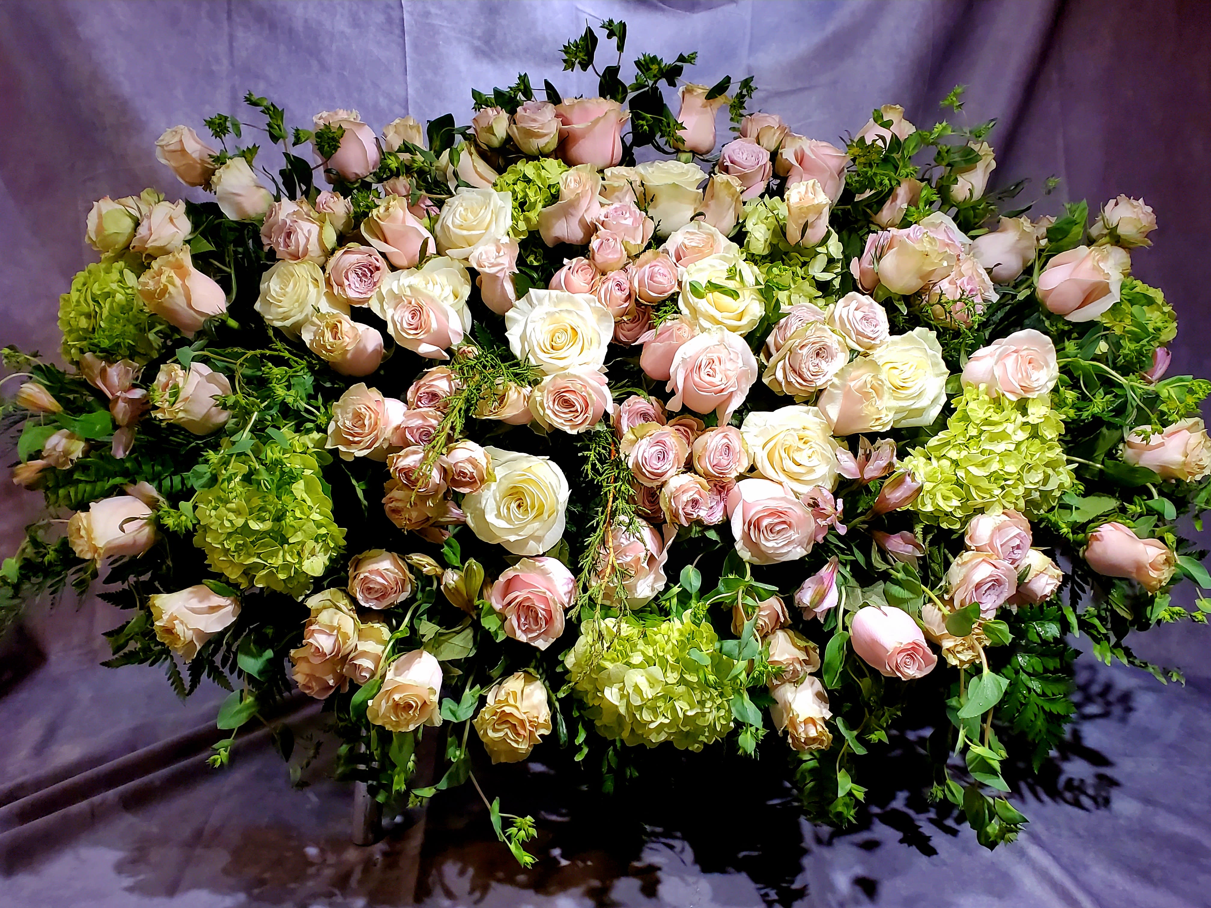 Always Adored Casket Spray