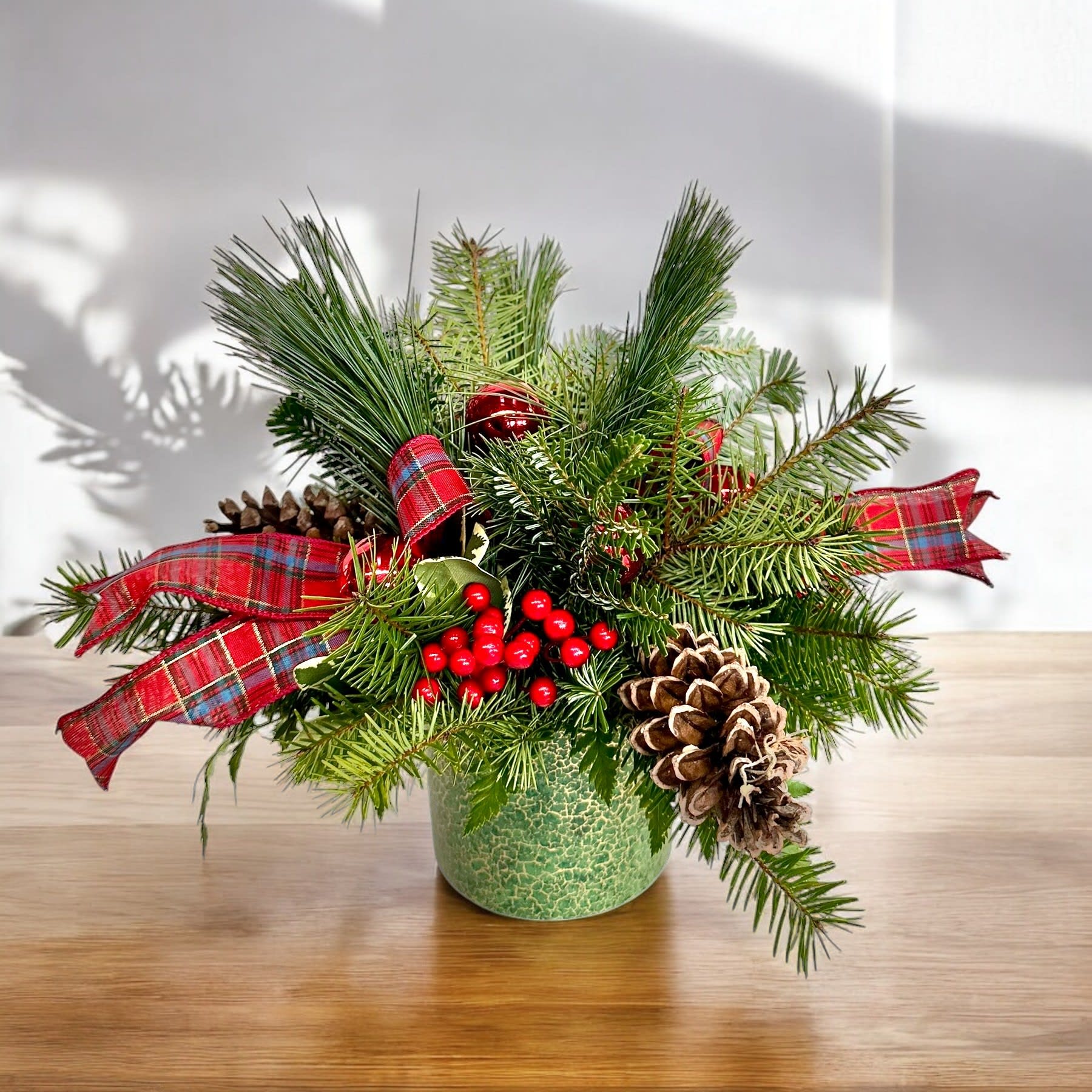 Berry Christmas Centerpiece