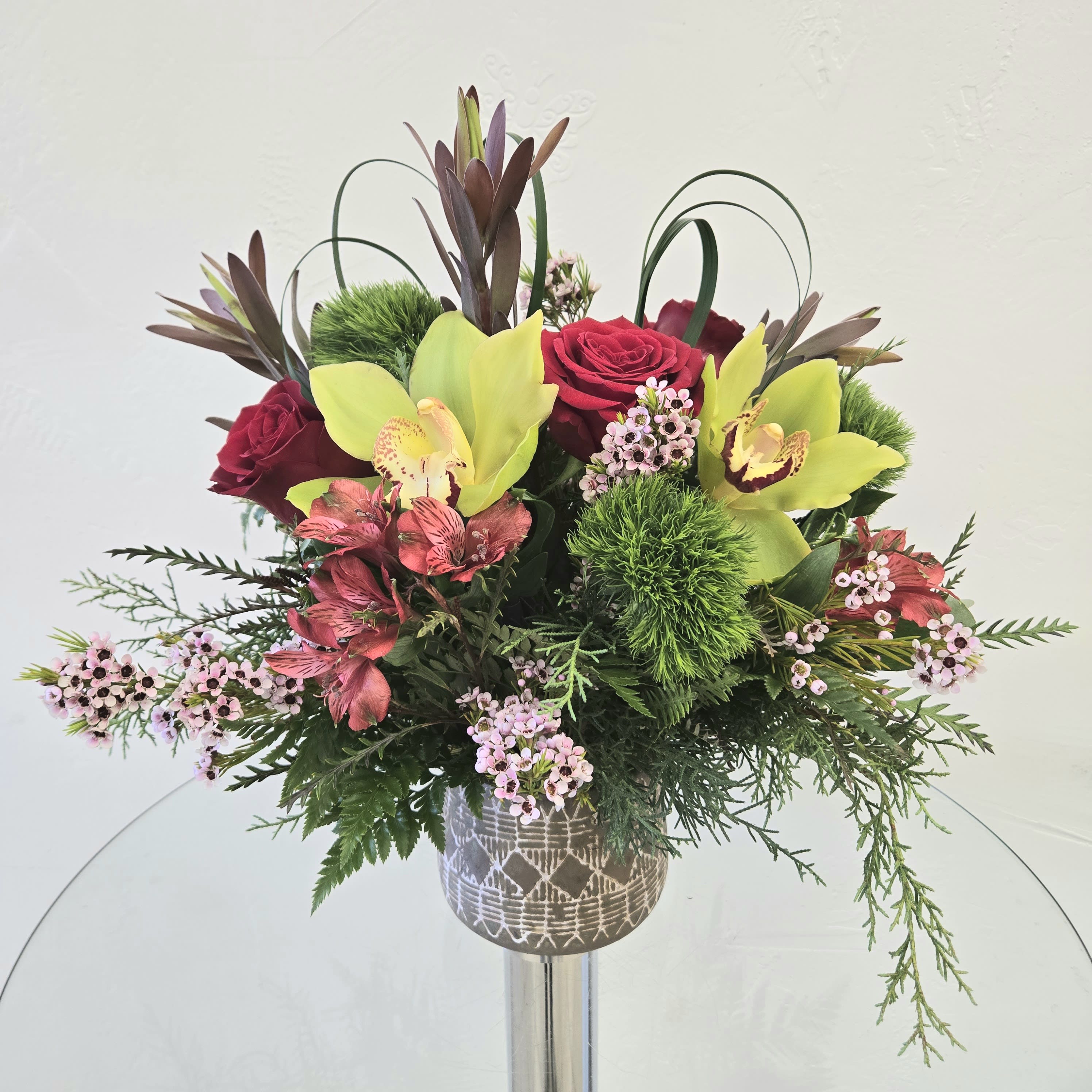 Holiday Surprise Flower Bouquet