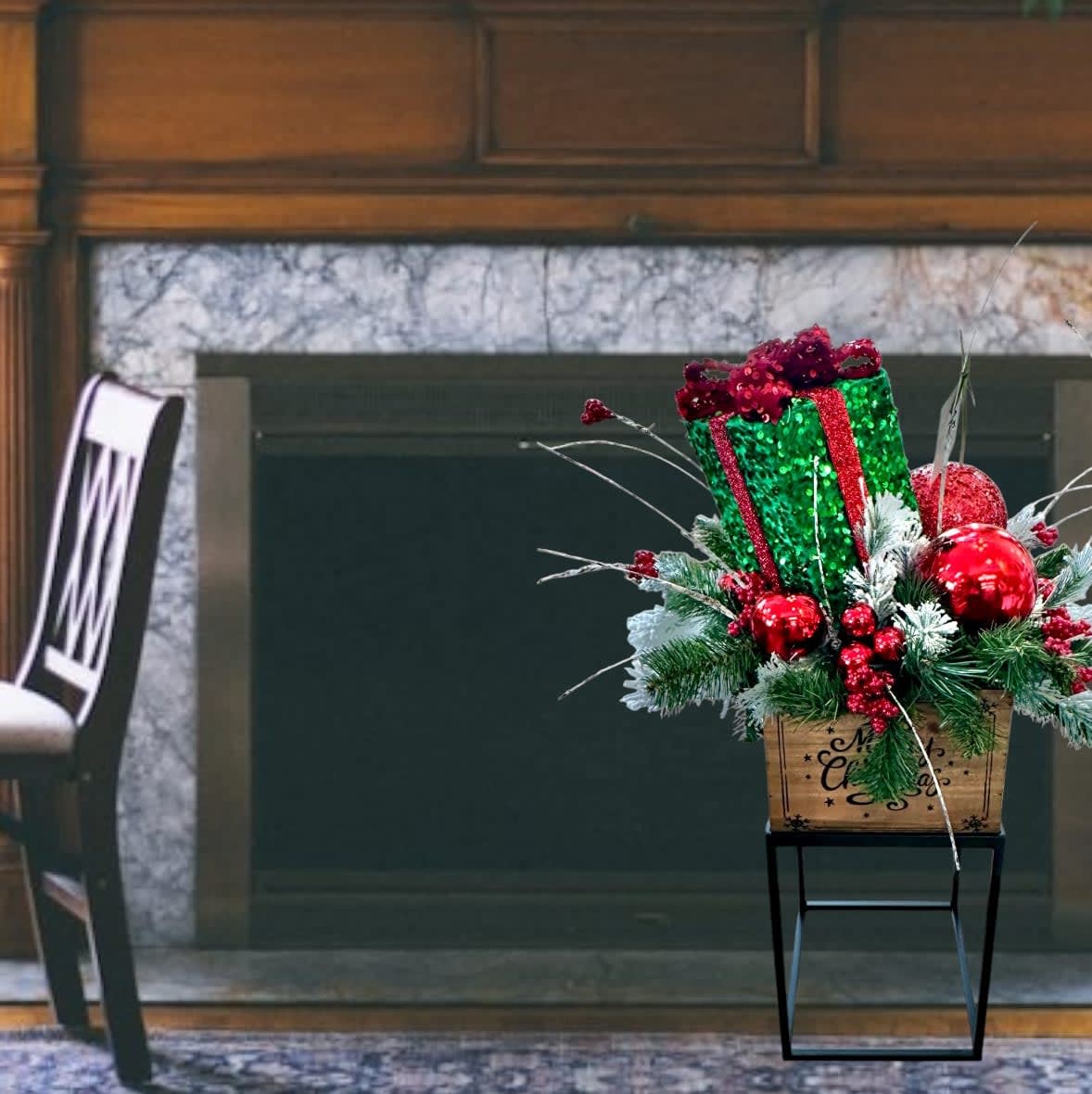 Woodland Joy Christmas Bouquet