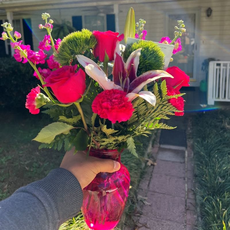 Passionate Blooms Flower Bouquet