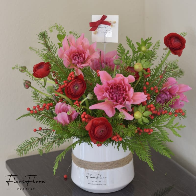 Sweet Christmas Flower Bouquet