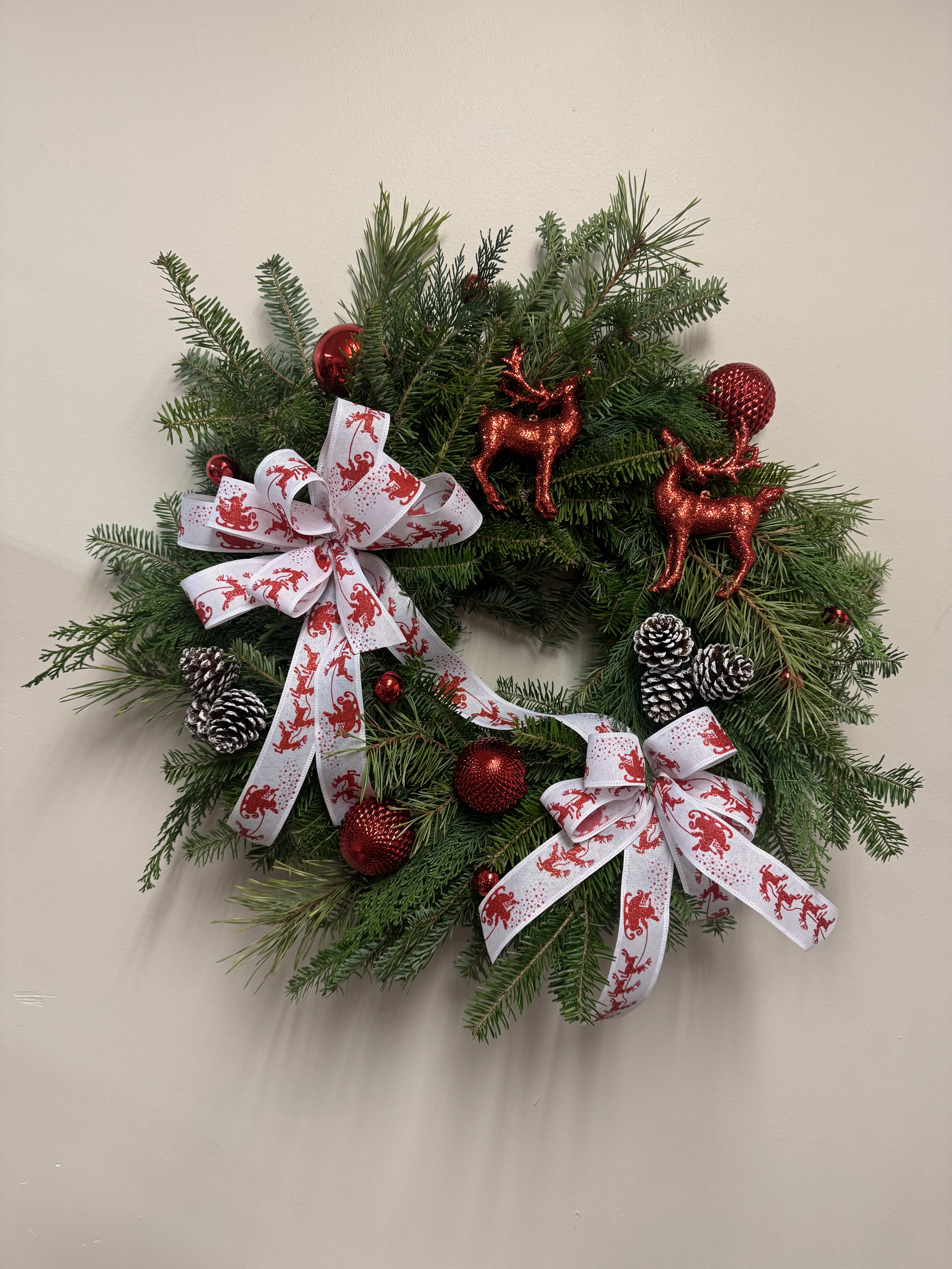 Fresh Holiday Wreath