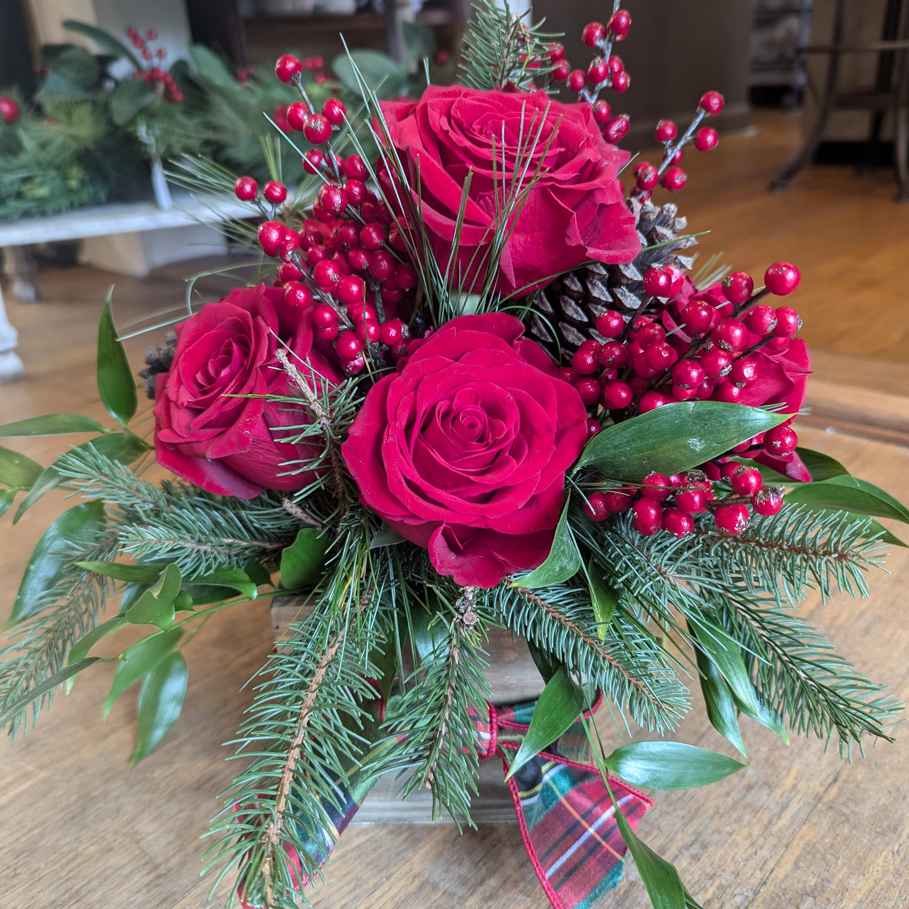 Merry & Bright Flower Bouquet