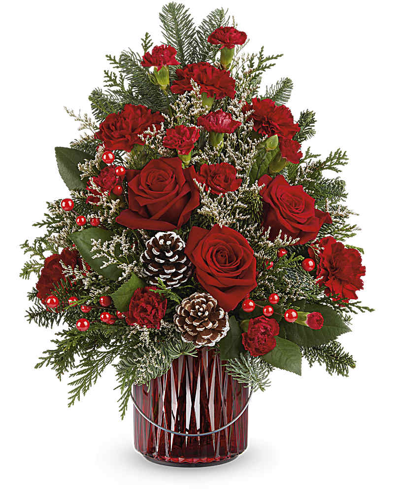 Teleflora's Ruby Radiance Tree