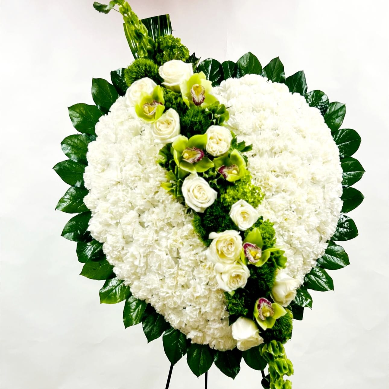 FUNERAL HEART 54 Flower Bouquet